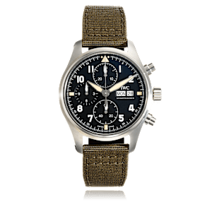 IWC Schaffhausen Pilot's Watch in Stahl, IW387901 - Bucherer