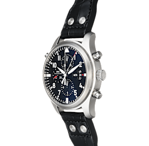 IWC Schaffhausen Pilot's Watch in Steel, IW377801 - Bucherer