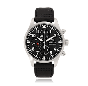 IWC Schaffhausen Pilot's Watch in Steel, IW377709 - Bucherer