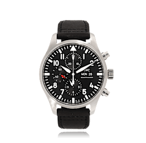 IWC Schaffhausen Pilot's Watch in Steel, IW377709 - Bucherer