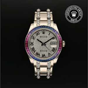 Rolex Pearlmaster in White Gold, M86349SAFUBL-0003 - Bucherer