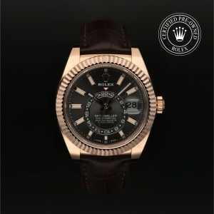Rolex Sky-Dweller in Rose gold, M326135-0007 - Bucherer