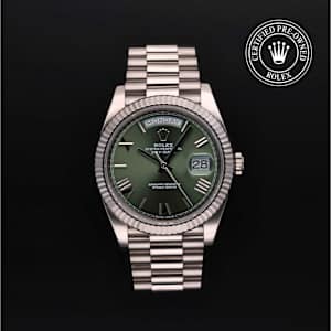 Rolex Day-Date in Weissgold, 228239 - Bucherer