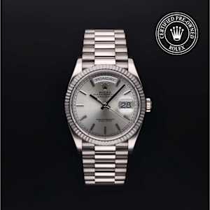Rolex Day-Date en Or Blanc, 128239 - Bucherer