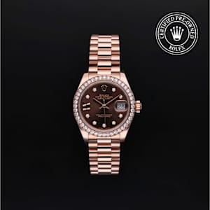 Rolex Lady-Datejust in Rose Gold, 279135RBR - Bucherer