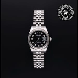 Rolex Lady-Datejust in Stahl, 179174G - Bucherer
