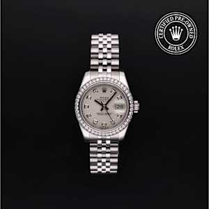 Rolex Lady-Datejust in Steel, 179384G - Bucherer