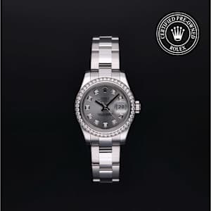 Rolex Lady-Datejust in Stahl, 179384G - Bucherer