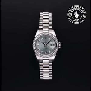 Rolex Lady-Datejust in Platinum, 179136 - Bucherer
