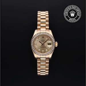 Rolex Lady-Datejust in Yellow Gold, 179138 - Bucherer