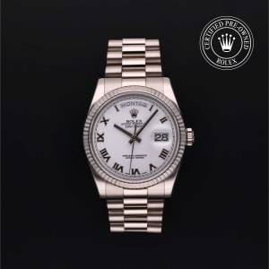 Rolex Day-Date in White gold, 118239 - Bucherer