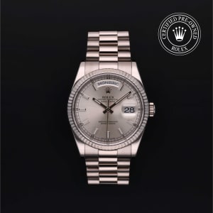 Rolex Day-Date in White gold, 118239 - Bucherer