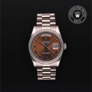 Rolex Day-Date in White gold, 118239 - Bucherer