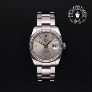 Rolex Date in Stainless steel, 115200 - Bucherer