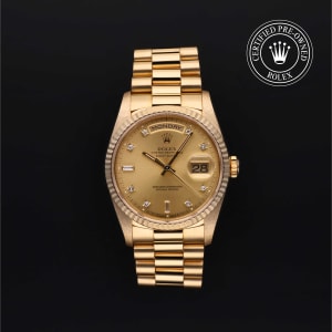 Rolex Day-Date in Yellow gold, 18238 - Bucherer