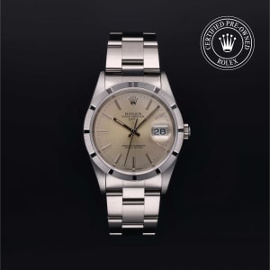 Rolex Date in Stainless steel, 15210 - Bucherer