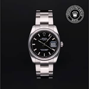 Rolex Date in Stainless steel, 115200 - Bucherer