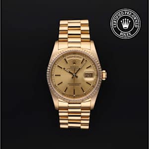 Rolex Day-Date in Yellow gold, 18238 - Bucherer