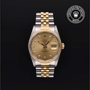 Rolex Datejust in Bicolour, 16233 - Bucherer