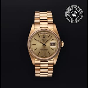 Rolex Day-Date en Or Jaune, 18038 - Bucherer