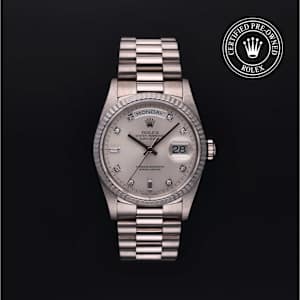 Rolex Day-Date in White gold, 18239 - Bucherer