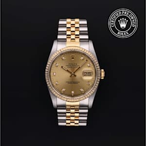 Rolex Datejust in Bicolour, 16233 - Bucherer