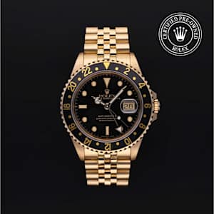 Rolex GMT-Master II in Yellow Gold, 16718 - Bucherer
