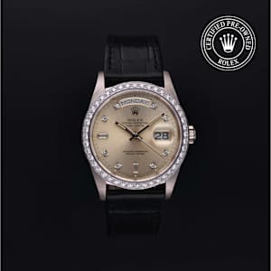 Rolex Day-Date in White Gold, 18049 - Bucherer