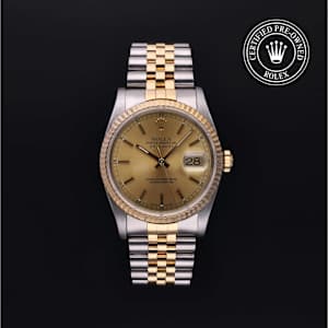 Rolex Datejust in Bicolour, 16233 - Bucherer
