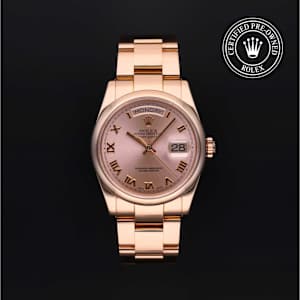 Rolex Day-Date en Or Rose, 118205 - Bucherer