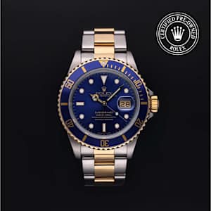 Rolex Submariner Date in Bicolor, 16803 - Bucherer