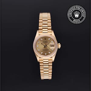 Rolex Datejust in Yellow Gold, 69178 - Bucherer
