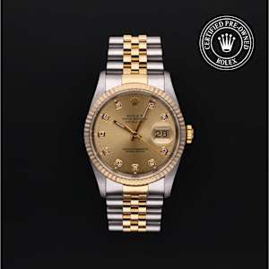 Rolex Datejust in Bicolour, 16233 - Bucherer