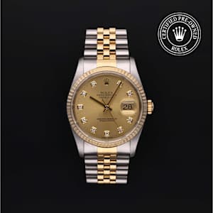 Rolex Datejust in Bicolour, 16233 - Bucherer