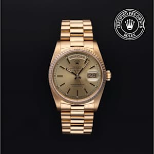 Rolex Day-Date en Or Jaune, 18038 - Bucherer