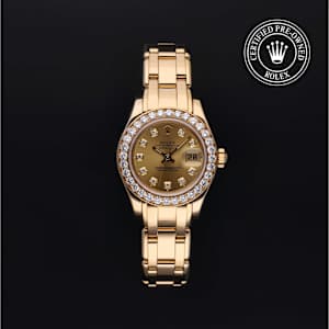 Rolex Pearlmaster in Yellow Gold, 69298 - Bucherer
