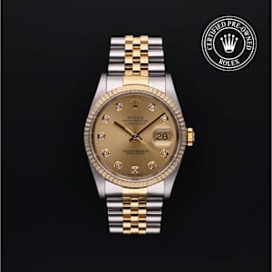 Rolex Datejust in Bicolour, 16233 - Bucherer