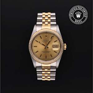 Rolex Datejust in Bicolour, 16233 - Bucherer