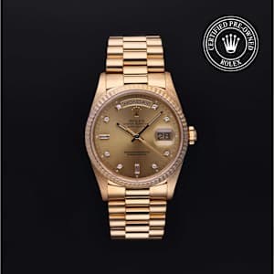 Rolex Day-Date in Yellow Gold, 18238 - Bucherer