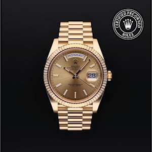 Rolex Day-Date in Yellow Gold, 228238 - Bucherer