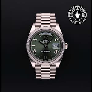 Rolex Day-Date in White Gold, 228239 - Bucherer