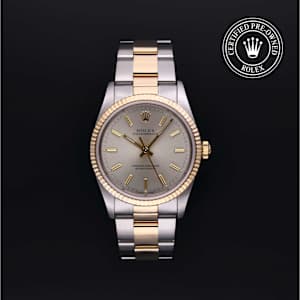 Rolex Oyster Perpetual in Bicolor, 14233 - Bucherer