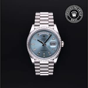 Rolex Day-Date in Platinum, 128396 - Bucherer