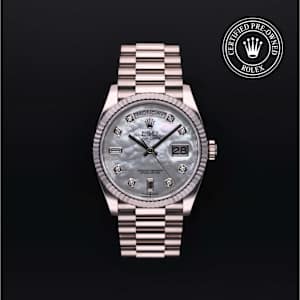 Rolex Day-Date en Or Blanc, 128239 - Bucherer