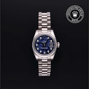 Rolex Datejust in White Gold, 179179 - Bucherer