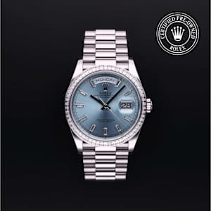 Rolex Day-Date in Platinum, 128396 - Bucherer