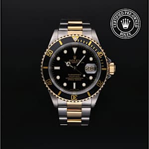 Rolex Submariner Date in Bicolor, 16613 - Bucherer