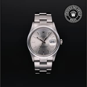 Rolex Date in Stainless steel, 15000 - Bucherer