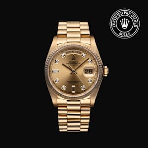 Rolex Day-Date in Yellow gold, 18038 - Bucherer