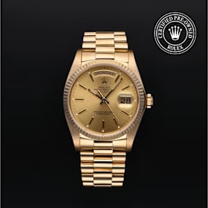 Rolex Day-Date in Yellow gold, 18038 - Bucherer